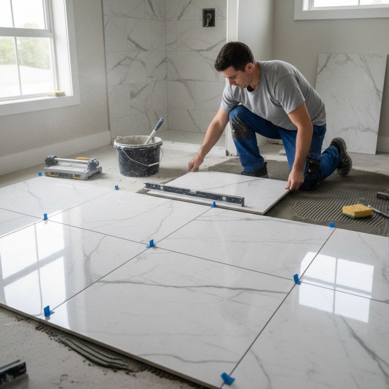Marble Floor Replacement in Kansas City, KS